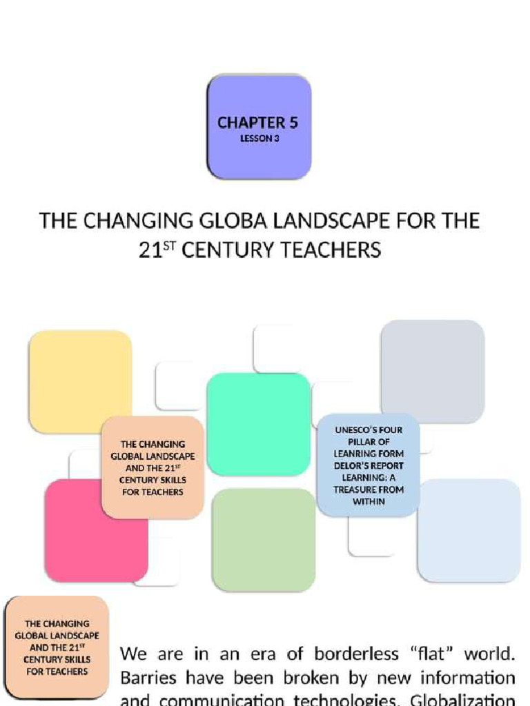 The-Changing-Global-Landscape-for-the-21st-Century-Teachers | PDF