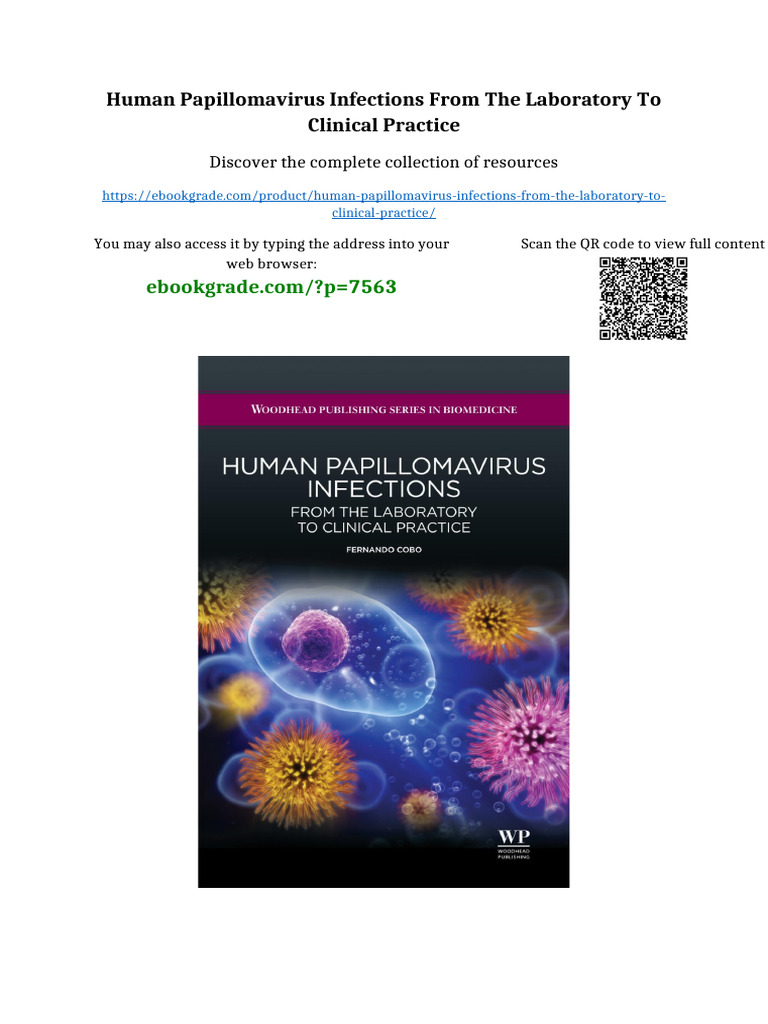Human Papillomavirus Infections From the Laboratory to Clinical ...
