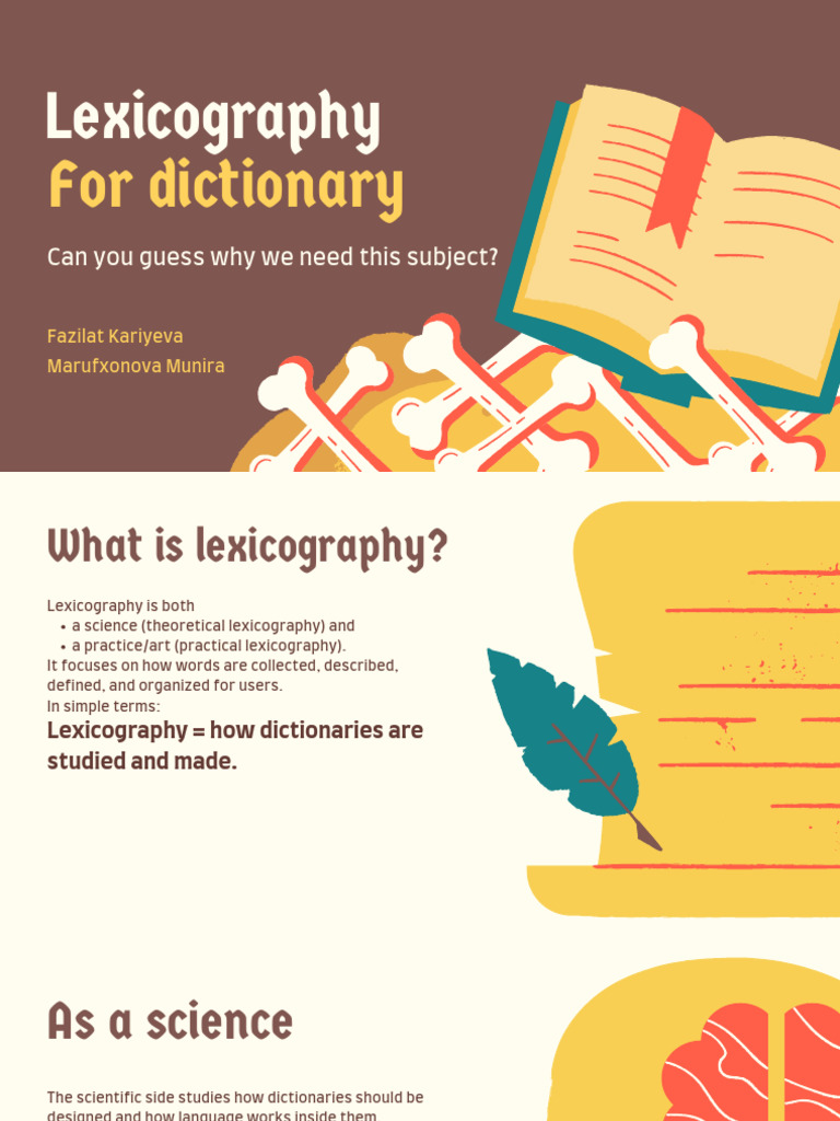 Lexi c Ography | PDF | Lexicography | Dictionary