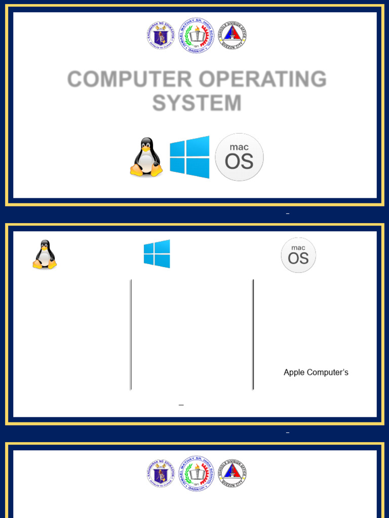 ...ICT-Computer-Operating-System-v.2 (3) | PDF | Linux | Linux Distribution
