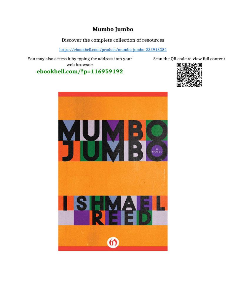 Mumbo Jumbo Full | PDF | Intellectual Property | Property