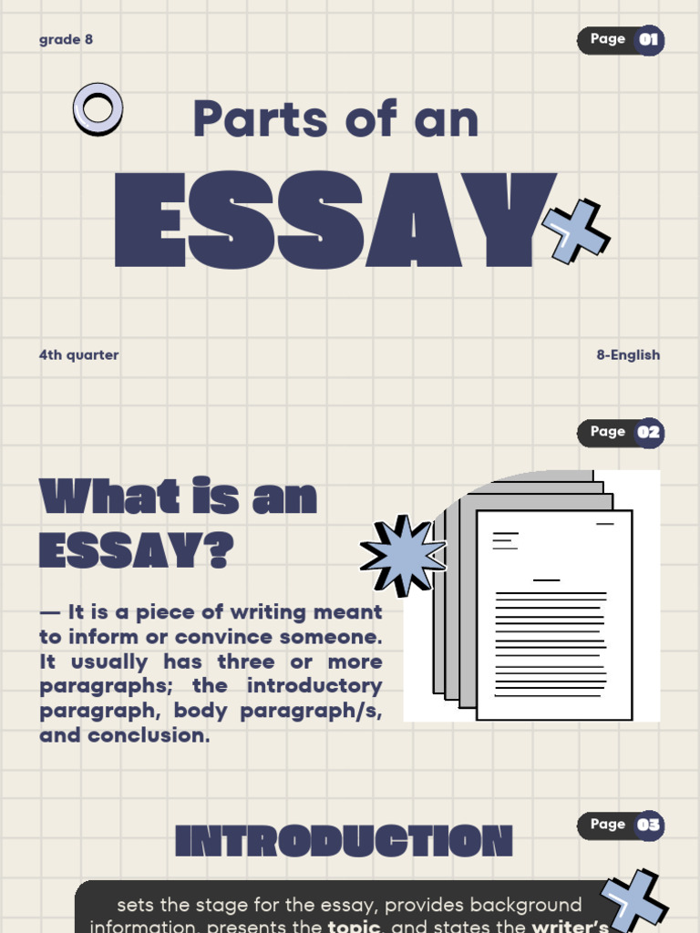 Parts of Essay | PDF