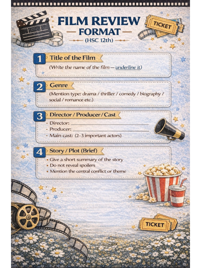 Film Review Format | PDF