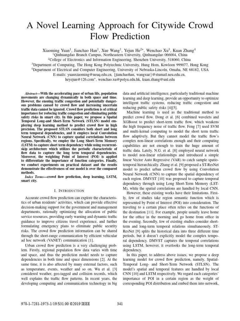 2019ComcomapA Novel Learning Approach for Citywide Crowd Flow ...