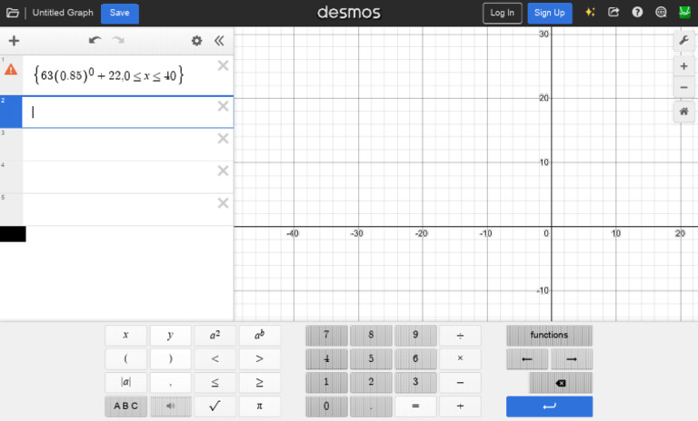 Desmos Graphing Calculator | PDF