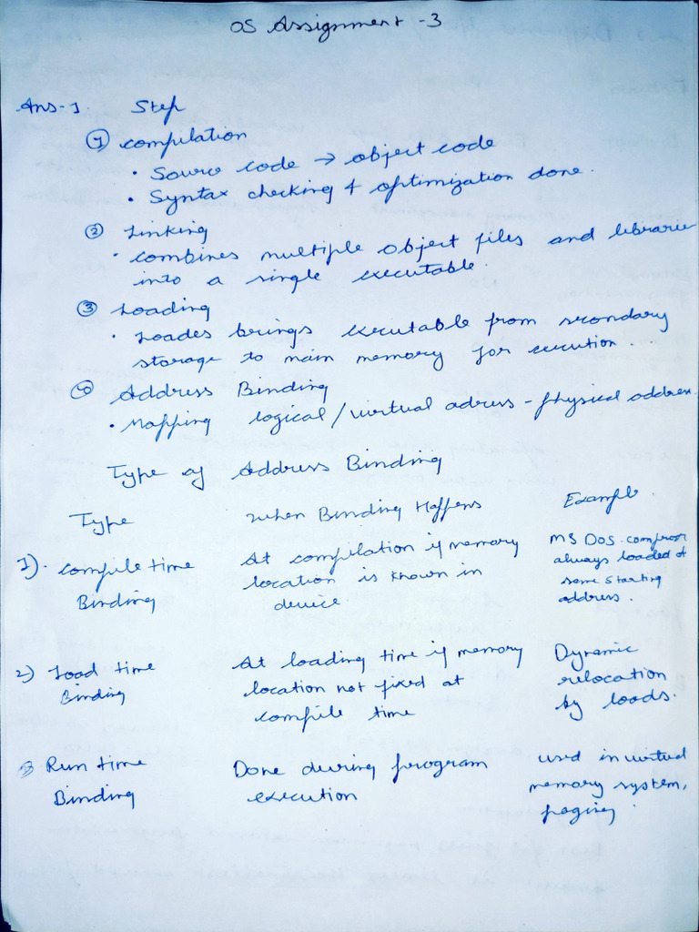 Os Assignment 3 | PDF