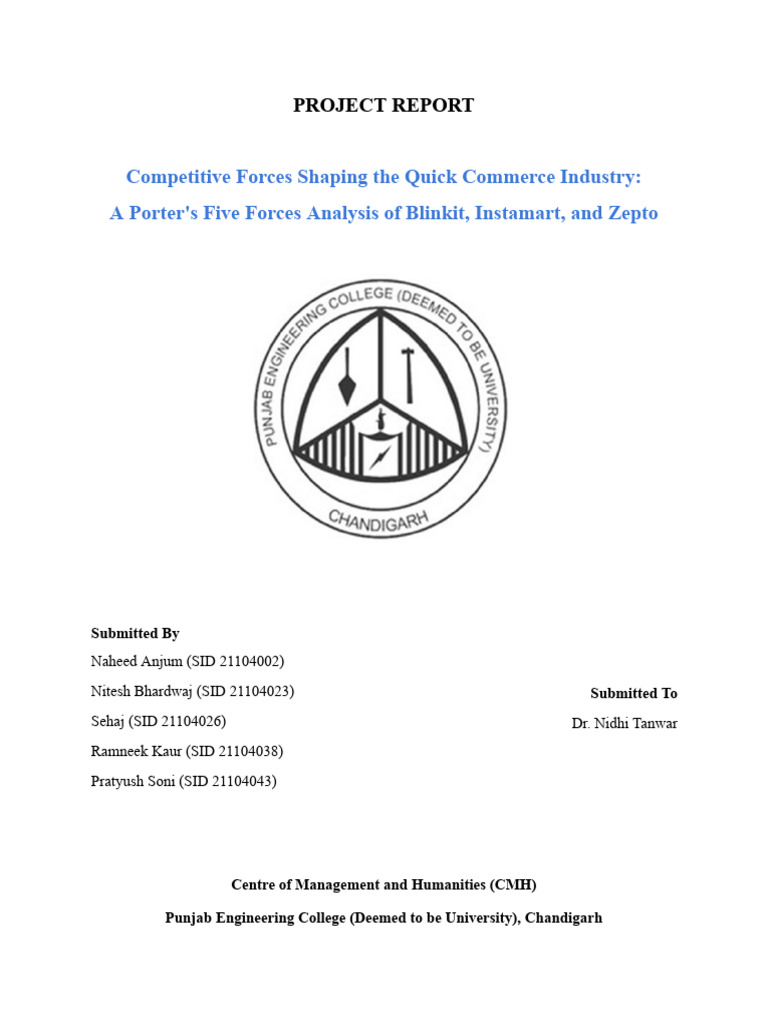 Final Report | PDF | E Commerce | Consumer Behaviour