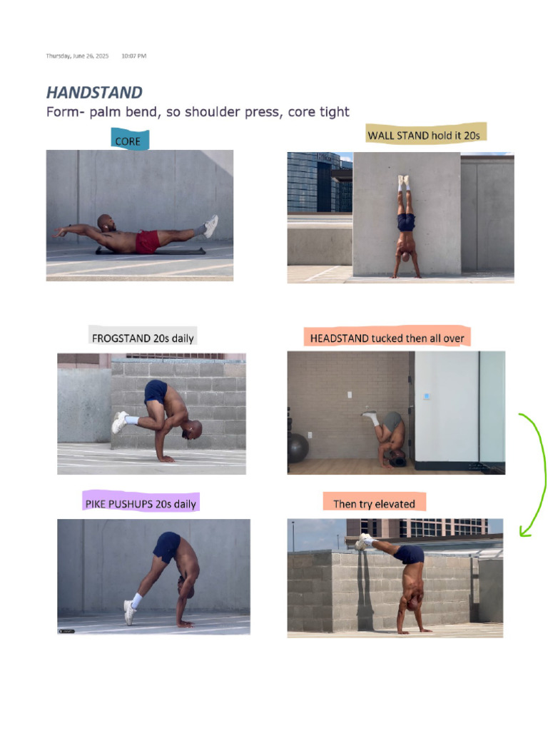 Handstand 25 | PDF