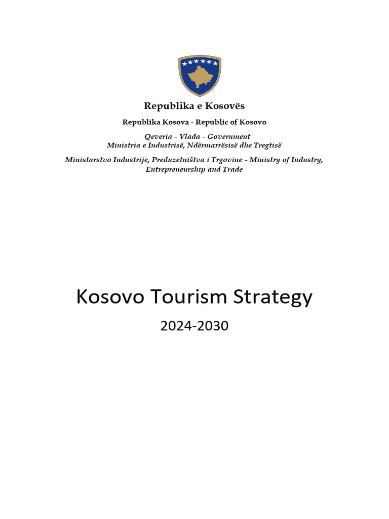 Tourism Strategy 2024 2030 | PDF | Tourism | Sustainability