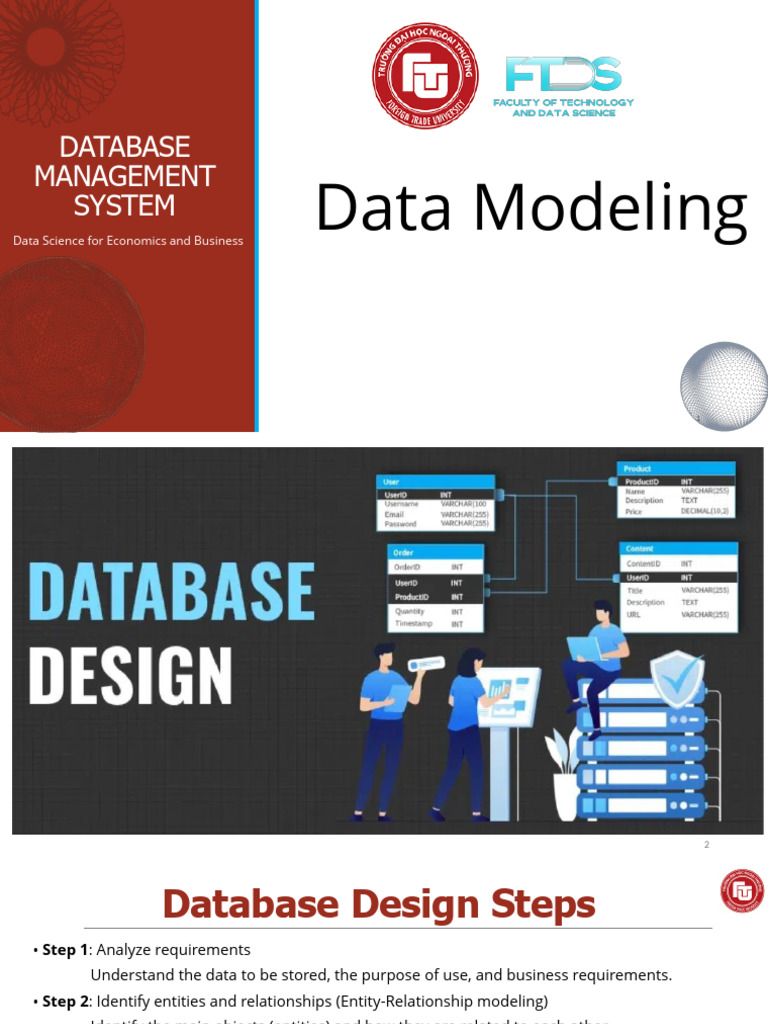Lecture 02 - Data Modeling | PDF