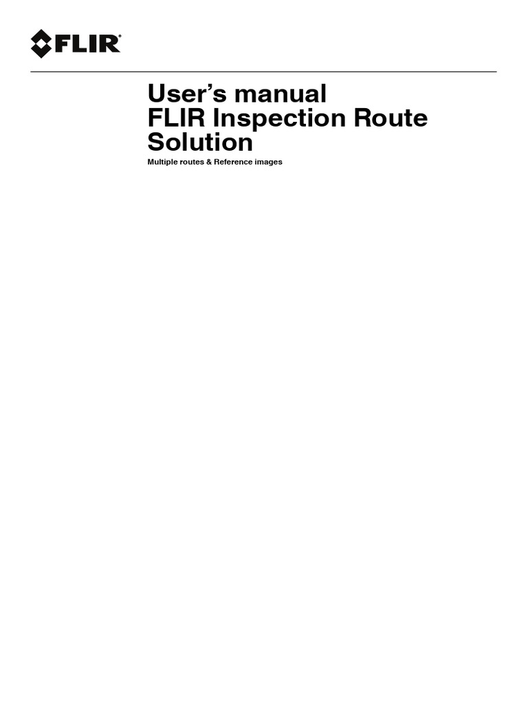 Flir InspectionRoutSolution t810629 en Us 16Feb24 | PDF | Computer File ...