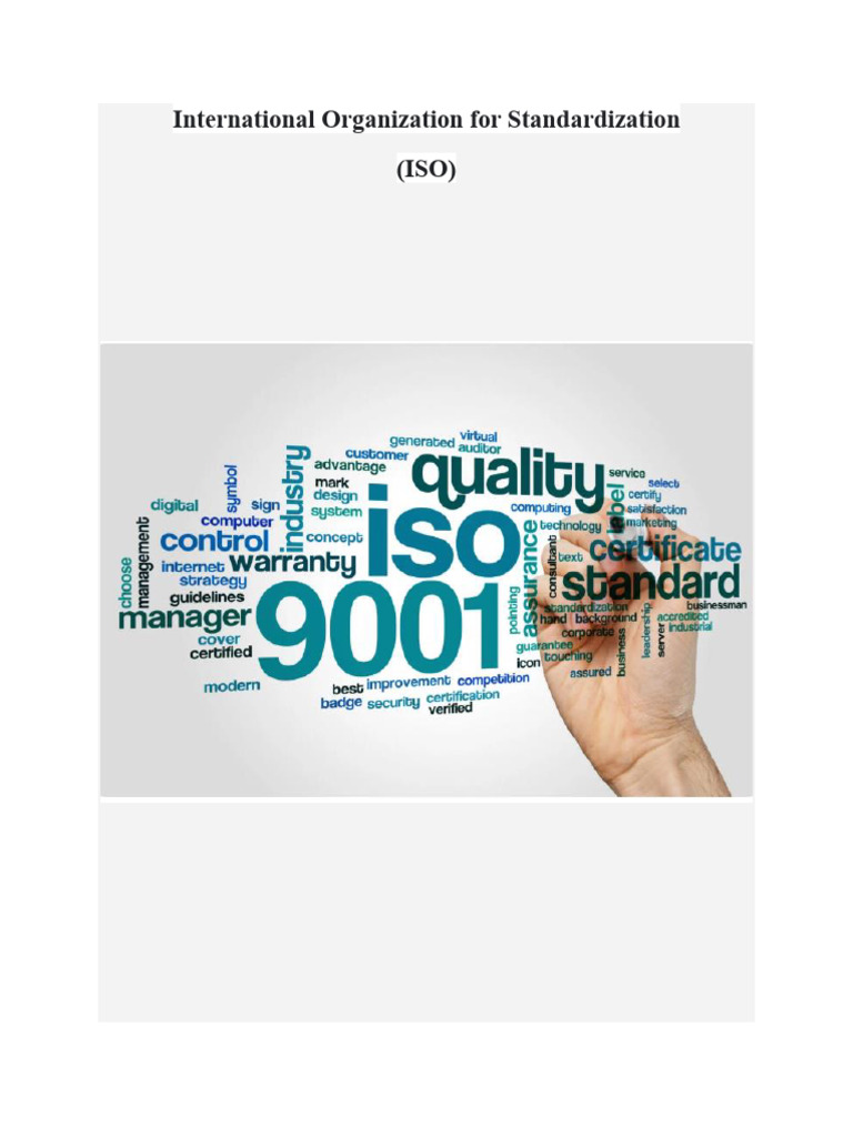 International Organization For Standardization ISO | PDF | Quality ...