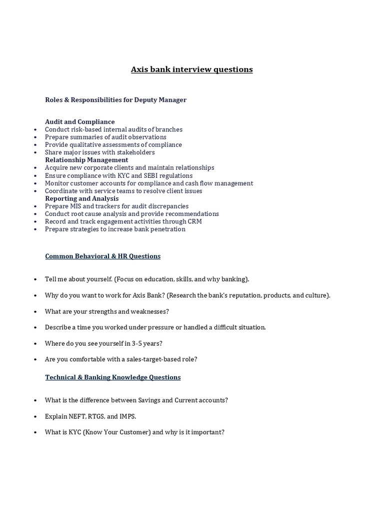 Banking Interview Questions and Answers List 2026 | PDF | Banks | Cheque