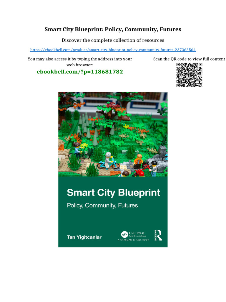 Smart City Blueprint: Policy, Community, Futures Sample | PDF ...