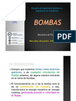 BOMBAS - MECÁNICA DE FLUIDOS