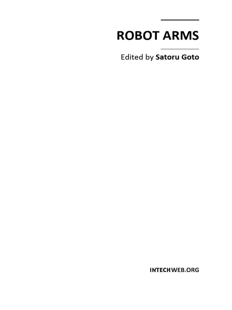 Robot Arms: Edited by | PDF | Parameter (Computer Programming) | Fuzzy ...