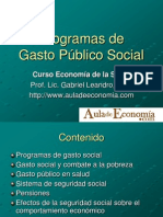 Gasto Social