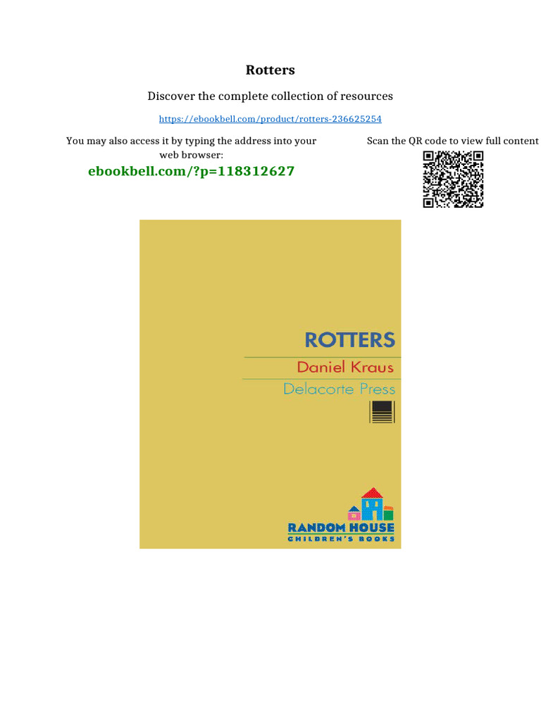 Rotters Complete Edition | PDF