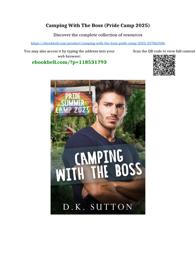 Camping With The Boss (Pride Camp 2025) Full Digital Chapters | PDF ...