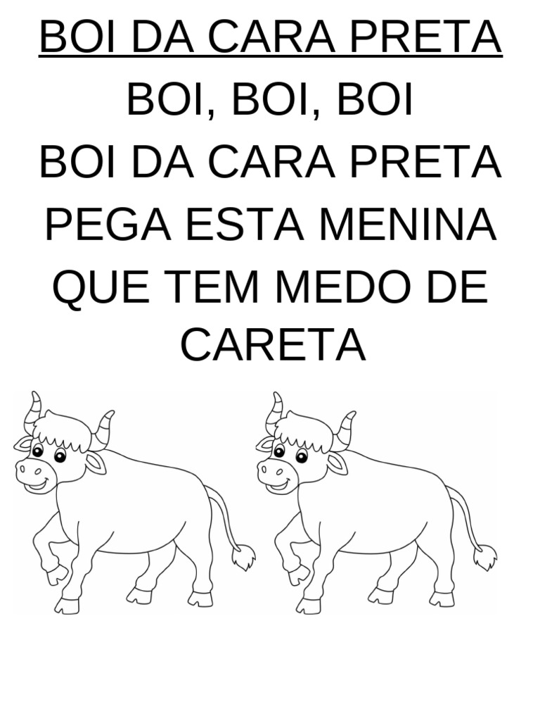 Boi Da Cara Preta | PDF