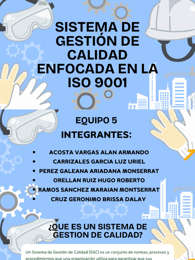 Sistema de Gestion de Calidad (1) | PDF | Sistema de manejo de calidad ...