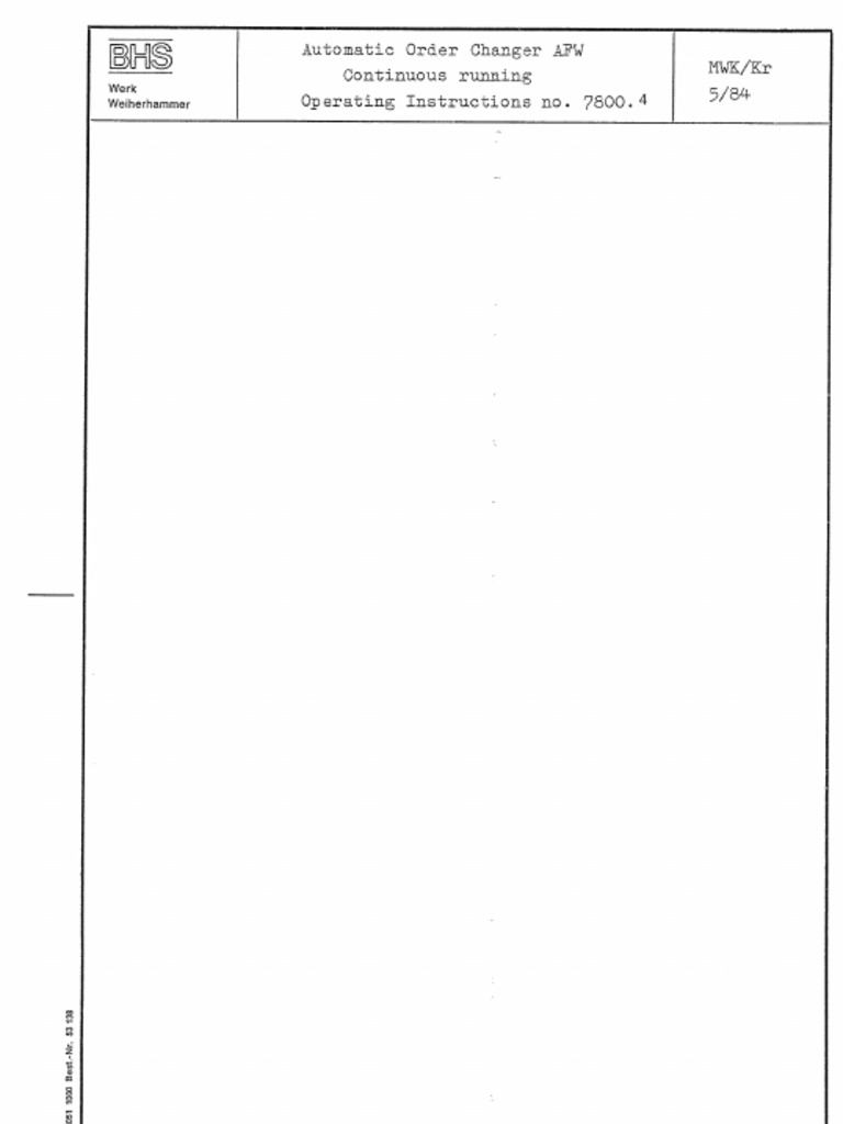 OM AFW 7800 4 en | PDF