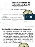 Violencia Domestica - Exposición