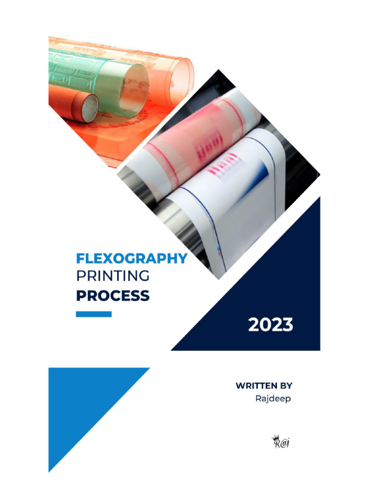 Flexography Printing Process by Rajdeep | PDF | Printing | Ink