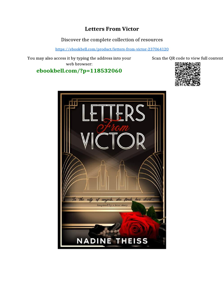 Letters From Victor Ready To Read | PDF | Postgre Sql