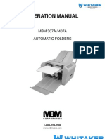 307A AutoFolder User Manual