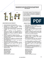 Seccionadores By-Pass BP1, BP2 y BP3