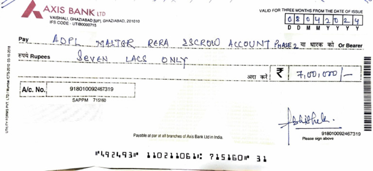 Cheque of Eoi | PDF