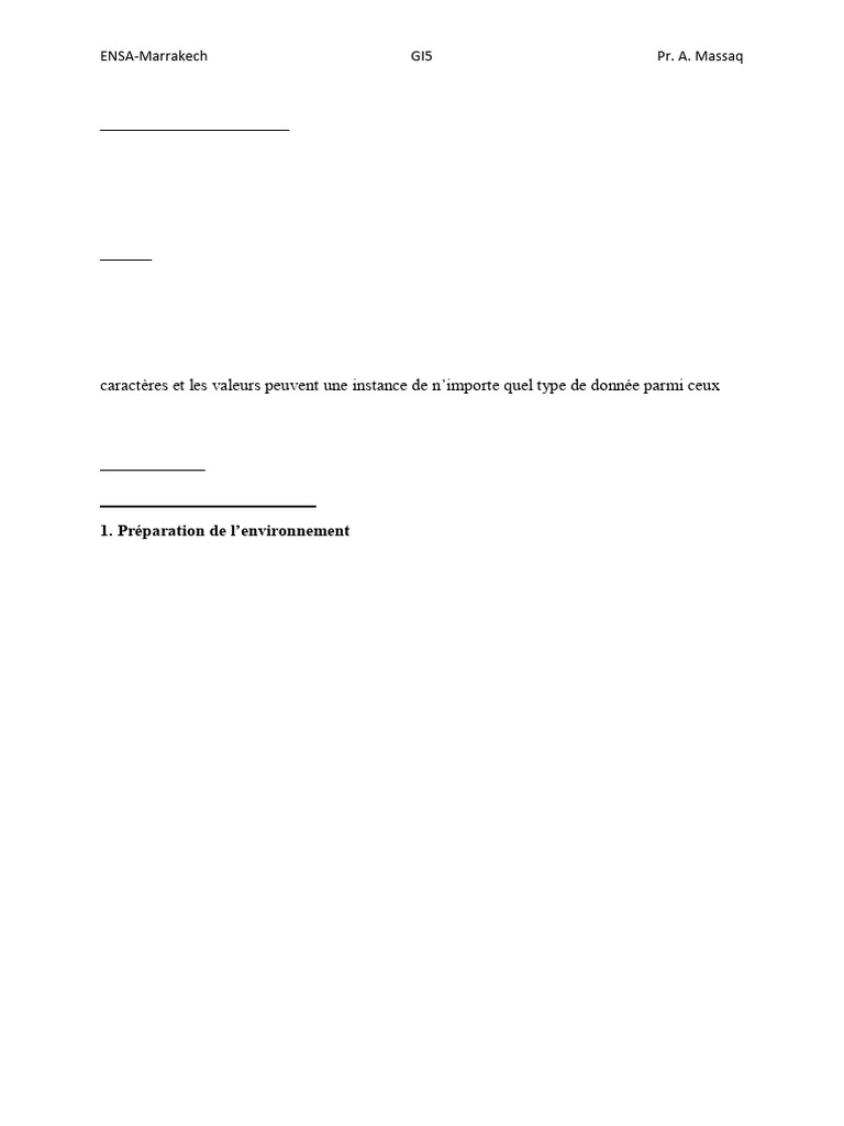 TP1 Nosql Mongodb ENSA Com 2025 | PDF | MongoDB | Logiciel de gestion ...