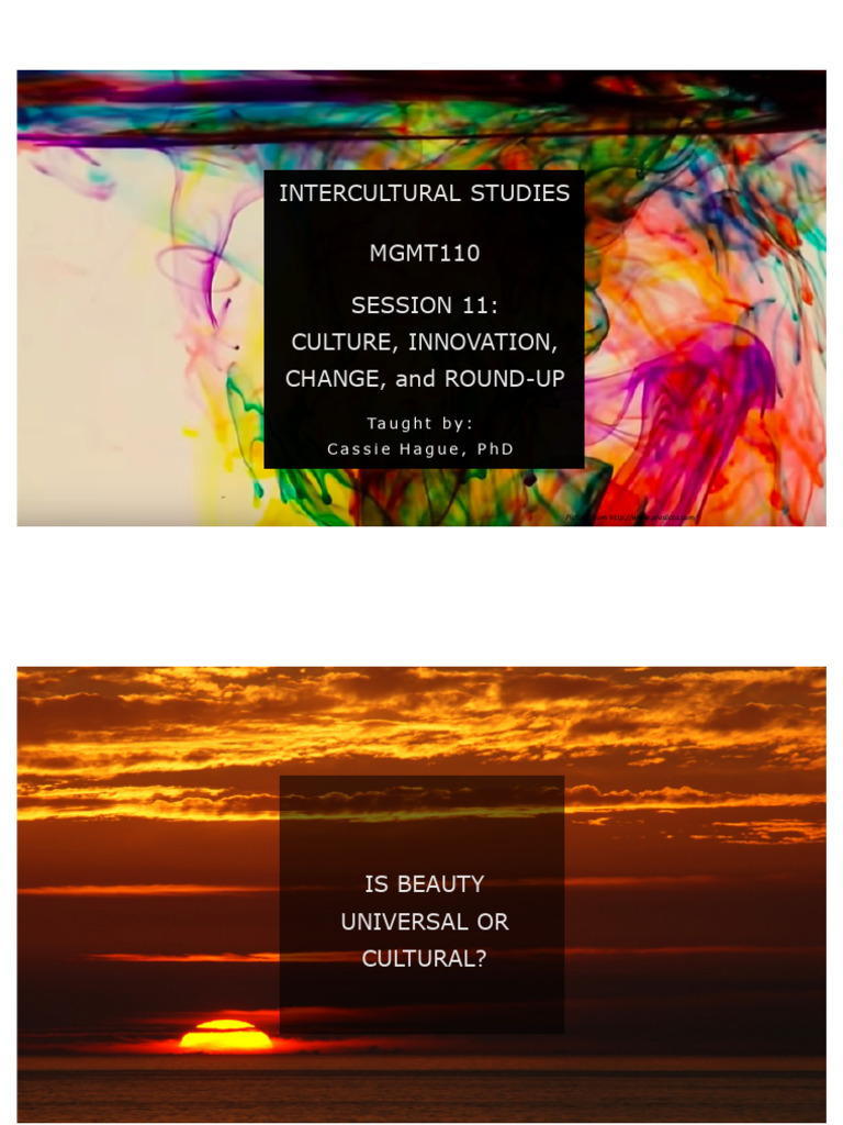 MGMT110 - 11 - Design, Change, Review | PDF | Innovation | Leadership