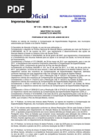 ESPECIFIDADES REGIONAIS 2012