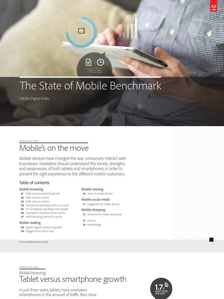Adobe Mobile Benchmark | PDF | Tablet Computer | Smartphone