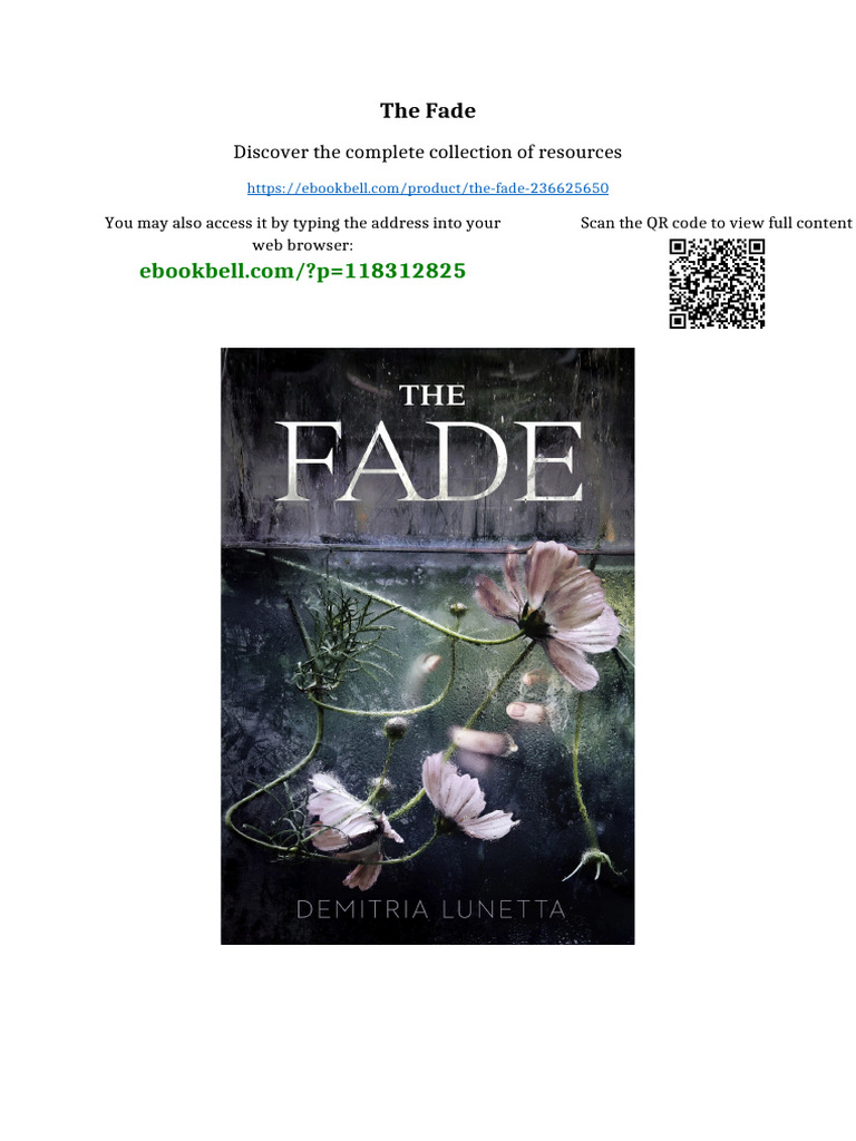 The Fade Latest PDF 2025 | PDF | Intellectual Property | Property