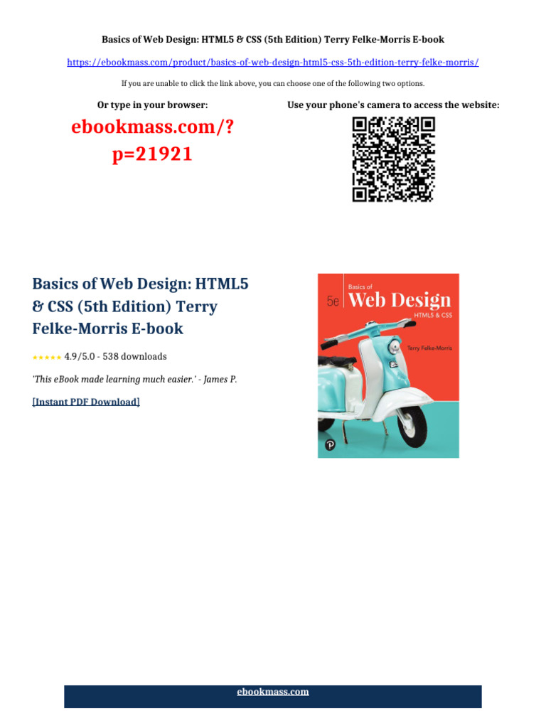 Basics of Web Design: HTML5 & CSS (5th Edition) Terry Felke-Morris ...