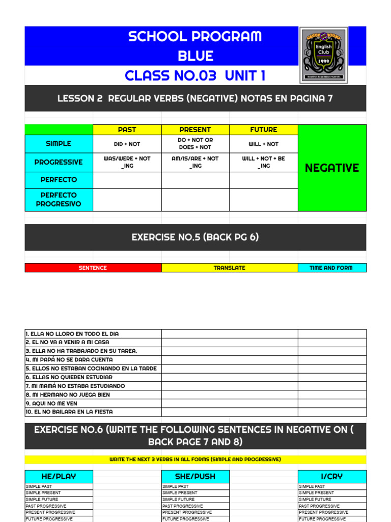 Senior Blue - Schools - School Blue Class 0.3 | PDF
