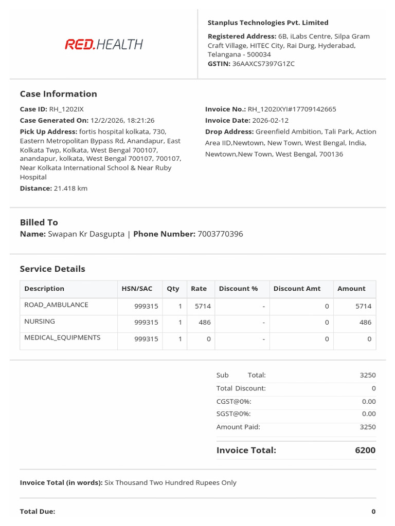 Invoice RH 1202IXYI 13 PDF | PDF
