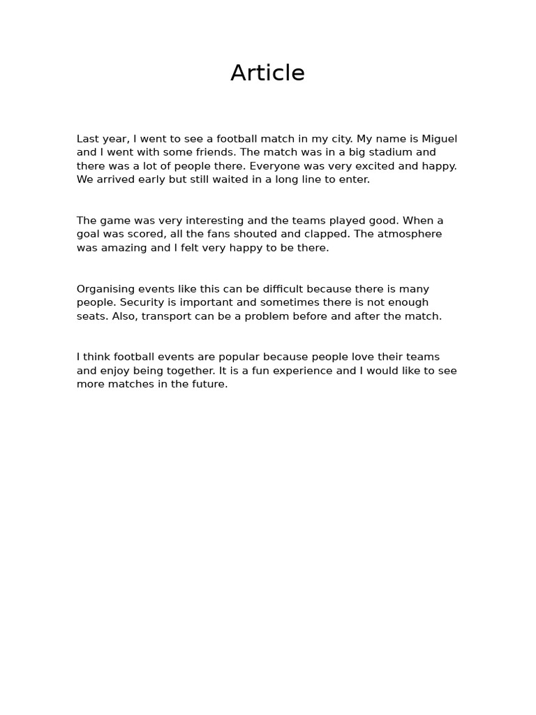 Article Homework | PDF