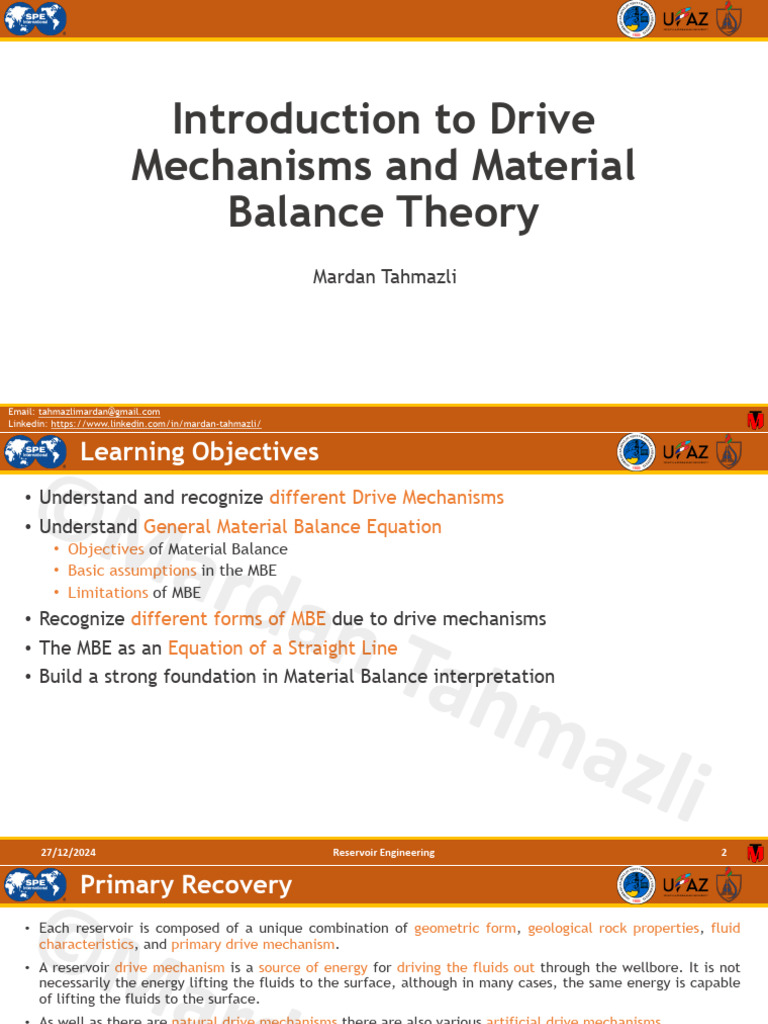 Material Balance Theory 1736783393 | PDF | Petroleum Reservoir | Gases