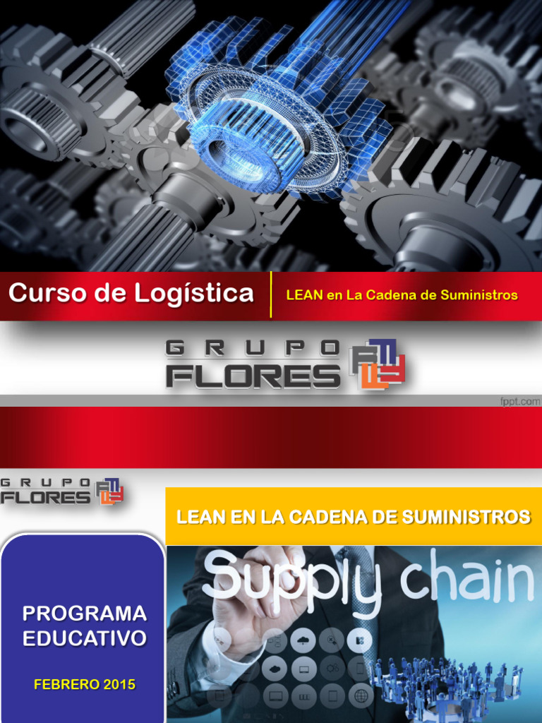Logistica LEAN en La Cadena de Suministros | PDF | Lean Manufacturing ...