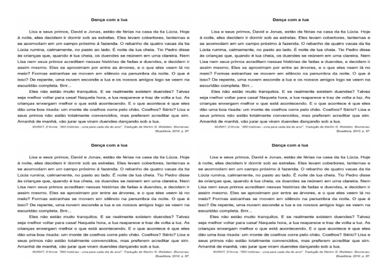 Dança com a lua | PDF