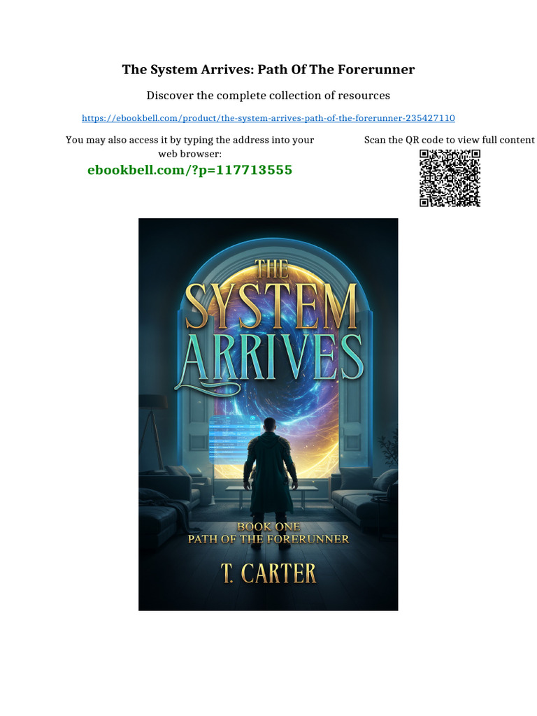 The System Arrives: Path of the Forerunner digital download | PDF