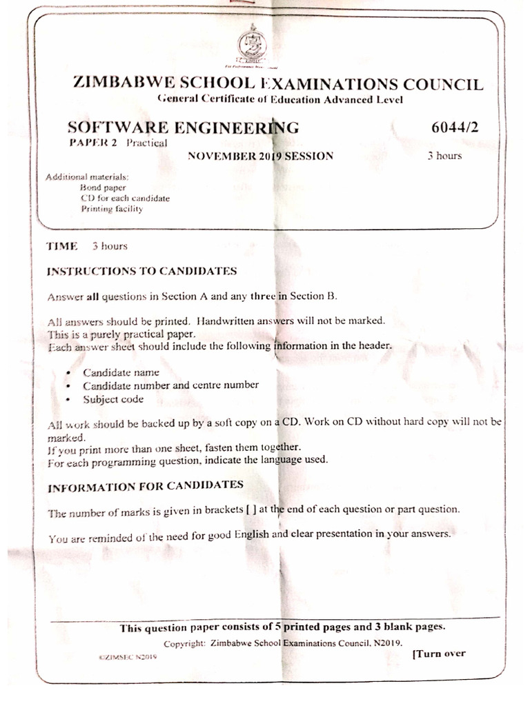 2018 SE Paper | PDF