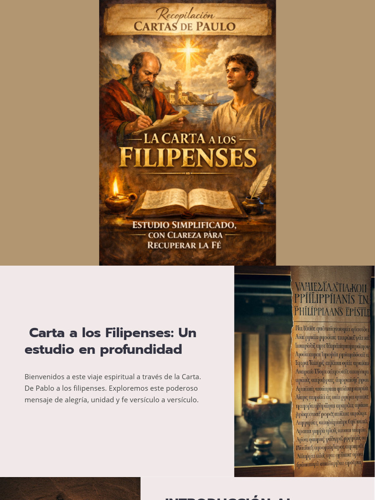 Filipenses Completo PDF | PDF | Epístola a los filipenses | Pablo el ...