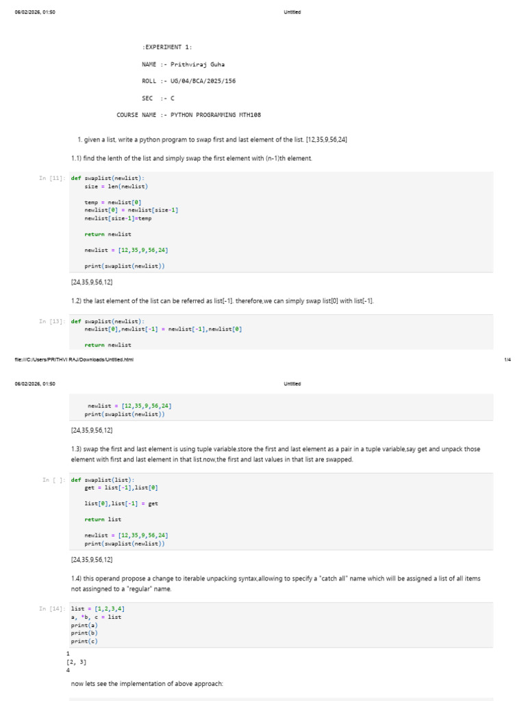 Mdc Python Ex1 | PDF | Computer Programming | Software Engineering