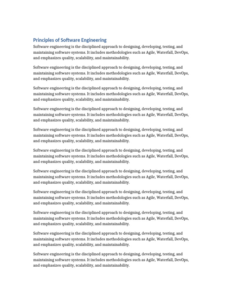 Document 3 | PDF | Agile Software Development | Software Design