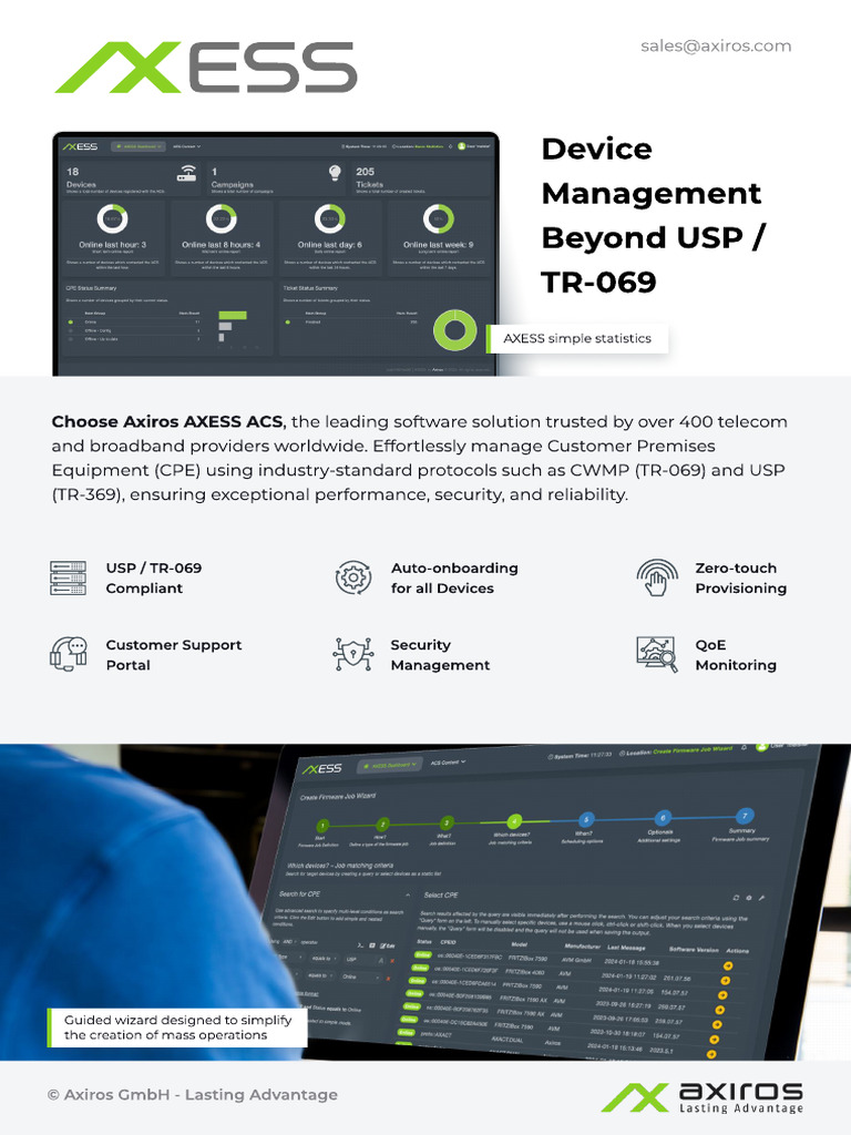 AXESS Brochure | PDF | Fiber To The X | Electronics